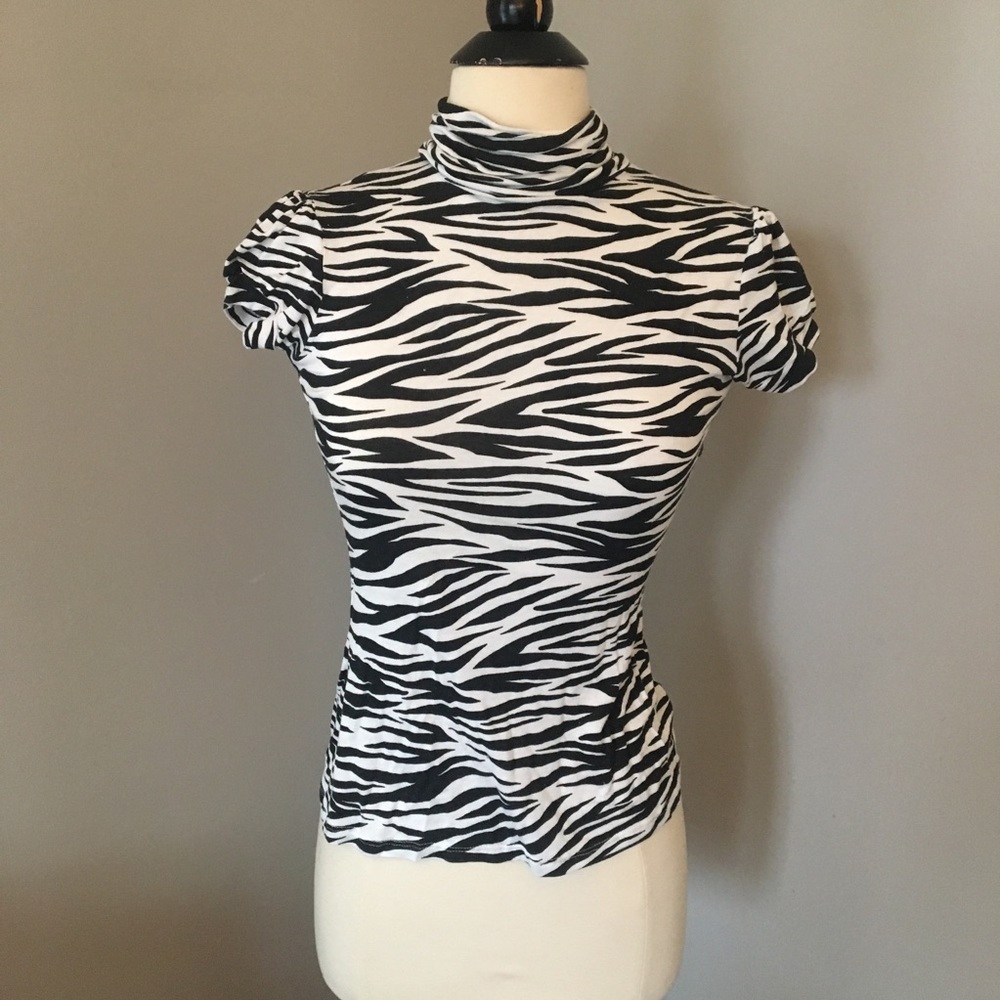 Zebra Print Top